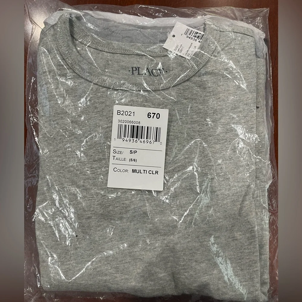 The Children's Place Boys Tee Shirt 3-Pack Multi In Size Small 5/6 Brand New!